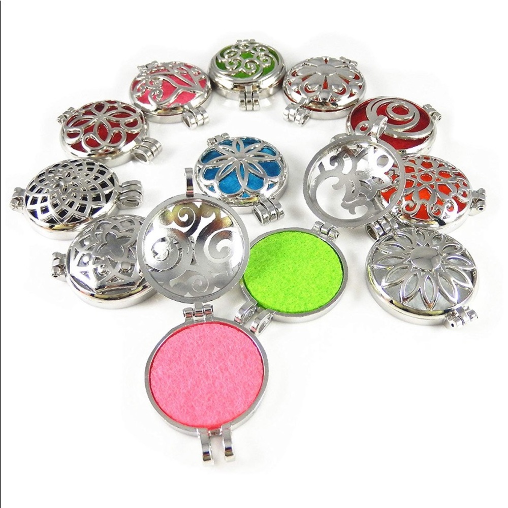 LARGE Essential oil Aromatherapy Pendant Locket